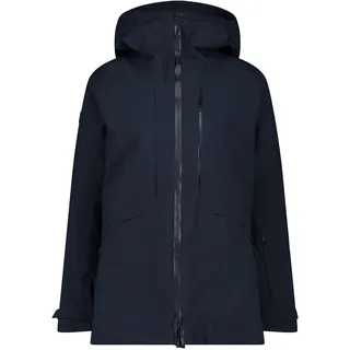 CMP Damen Skijacke Woman Jacket Fix Hood 34W4006-N950 34 - Black Blue - 34