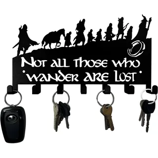 HeavenlyKraft Dekorativer Metall-Schlüsselhalter, Wandmontage, Schlüsselhaken für Zuhause