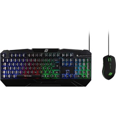 Bild von Gaming Series Tastatur und optische 6 Tasten Gaming Maus Set, QWERTZ, schwarz