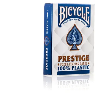 Bicycle F44100 Prestige Professionelles Plastikkarten-Pokerdeck, farblich sortiert