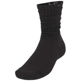 Under Armour Sportstyle Ctn Scrunch Lange Socken - Black - EU 47-50