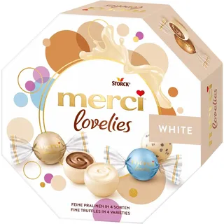 merci® lovelies White Pralinen 185 g