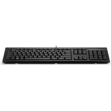 HP 125 - Tastatur - USB - Niederlande - (NL, Kabelgebunden), Tastatur, Schwarz