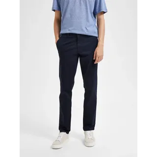 Selected New Miles Slim Fit Chinohose Dunkelblau 30 32