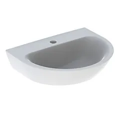 Bild Renova Handwaschbecken 50cm, Hahnloch, ohne Überlauf, weiß
