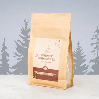 Wacker Gekeimter Weihnachts-Nusskuchen Bio, 750g