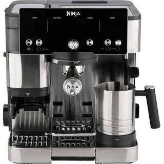 Ninja Luxe Café Essential ES501EU silber + Milchaufschäumer