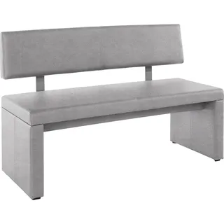 OTTO home Polsterbank Charissa Grau 140 x 90 x 53 cm