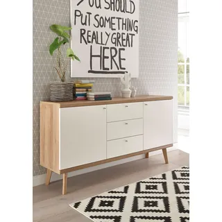 Andas Sideboard »Merle«, im skandinavischen Design, Breite 160 cm