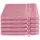 Milano Waschhandschuh 16 x 22 cm rosa 5 St.