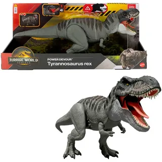 Mattel Jurassic World Rebirth Feature T.Rex 21 cm grau/mehrfarbig