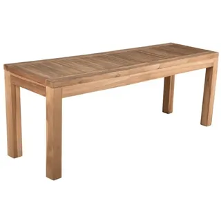 Garden Pleasure Gartenbank BIARO 940287 braun Holz 120,0 cm
