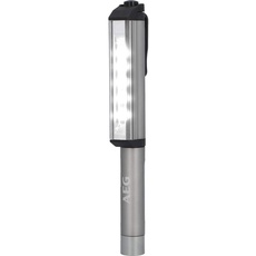 AEG COB LED Stiftleuchte SL 30,Inspektionsleuchte,300 Lumen Vorderseite,mit Magnet,Taschenklipp,für Auto,Haushalt,Werkstatt