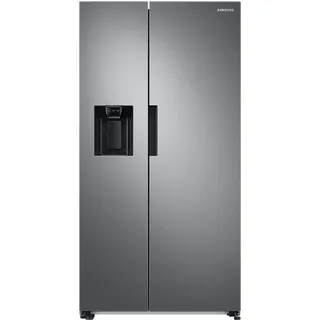 Samsung RS6JA8511S9/EG Side-by-Side Kühlschrank, 178 cm, 634l, Wasser- und Eisspender, Space Max, Twin Cooling+, No Frost+, Wassertank, Edelstahl Look