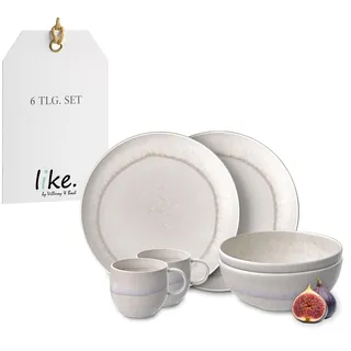 Villeroy & Boch Perlemor Sand Frühstücks-Set 2-tlg. beige