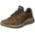 Herren Sneaker Dark Brown Leather W Mesh 39 5 EU