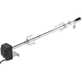 Grillspieß mit Motor Stahl 1000 mm - Bunt