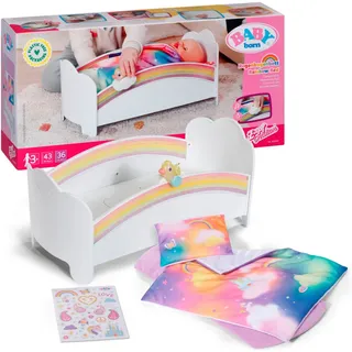 Zapf Creation BABY born Regenbogen Bett