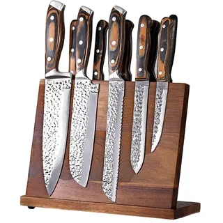 evym Magnetischer Messerblock aus Holz – platzsparend & stilvoll