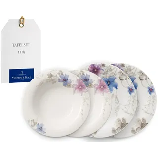 Villeroy & Boch Mariefleur Gris Tafelservice 12-tlg. floral