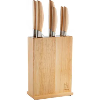 henckels by zwilling Pakka Messerblock 7-tlg. Braun