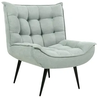 Beliani Sessel Polsterbezug Grün Alvesta , Textil , 73x92x79 cm , Wohnzimmer, Sessel, Polstersessel