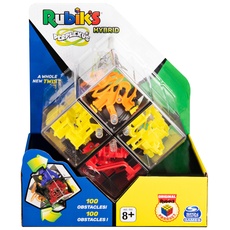 Spin Master Games - Rubik’s Perplexus Hybrid - Kugellabyrinth im 2x2 Zauberwürfel