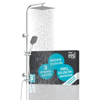 Eisl EASY DELUXE Duschset 2 in 1 Regendusche 300 x 300 mm  DX12011