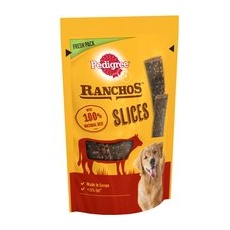 60g Vită Ranchos Slices Pedigree Snackuri câini