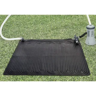Intex Teppichheizung schwarz 120 x 120 cm