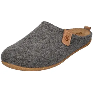 ROHDE Damen, Frauen, Hausschuhe,Wechselfußbett,bequem-schuhe,komfortschuhe,gummi-laufsohle,PLATIN,38 EU / 5 UK