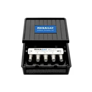 MegaSat DiSEqC 4/1 Pro DiSEqC-Schalter 4 (4 SAT/0 terrestrisch) Teilnehmer-Anzahl: 1