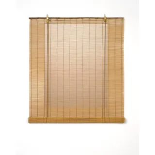 Estores Basic, Bambus-Jalousien, Natur, 60 x 175 cm, für Fenster