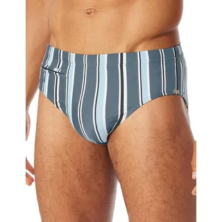 Schiesser Herren Slip Komfort-Ocean Swim Badehose, atlantikblau_182683, 48