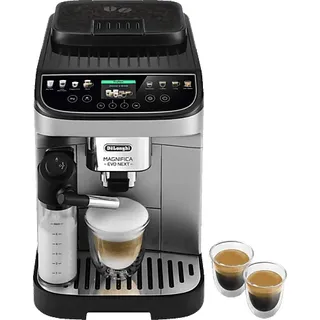 De'Longhi ECAM Magnifica Evo Kaffeevollautomat Silver Black