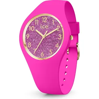 Ice-Watch Armbanduhr ICE glitter - Neon pink - Small - 3H 021224