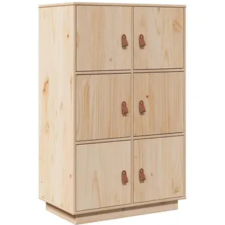 vidaXL Highboard 67x40x108,5 cm Massivholz Kiefer