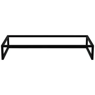 BASED Hom`in Fußgestell 91x15x40 cm Schwarz Metall
