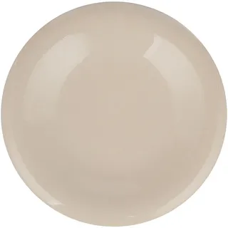Butlers Teller Bon Ton 22 cm , Beige , Keramik , 22x4x22 cm , Geschirr, Teller, Speiseteller