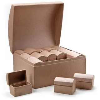 Eduplay Karton Schatztruhe 30 in 1 Set Bastelset