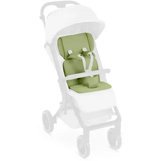 ABC Design Kinderwageneinlage , Hellgrün , Textil , 27x6.5x31.5 cm , EN 1888 , pflegeleicht, Gurtschlitze, schadstofffrei, atmungsaktiv , Baby on Tour, Kinderwagen, Kinderwagenzubehör, Sonstiges Kinderwagenzubehör