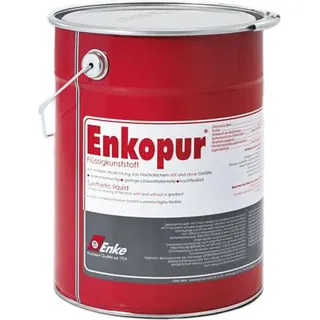 Enke Enkopur Flüssigharz 4 kg silbergrau