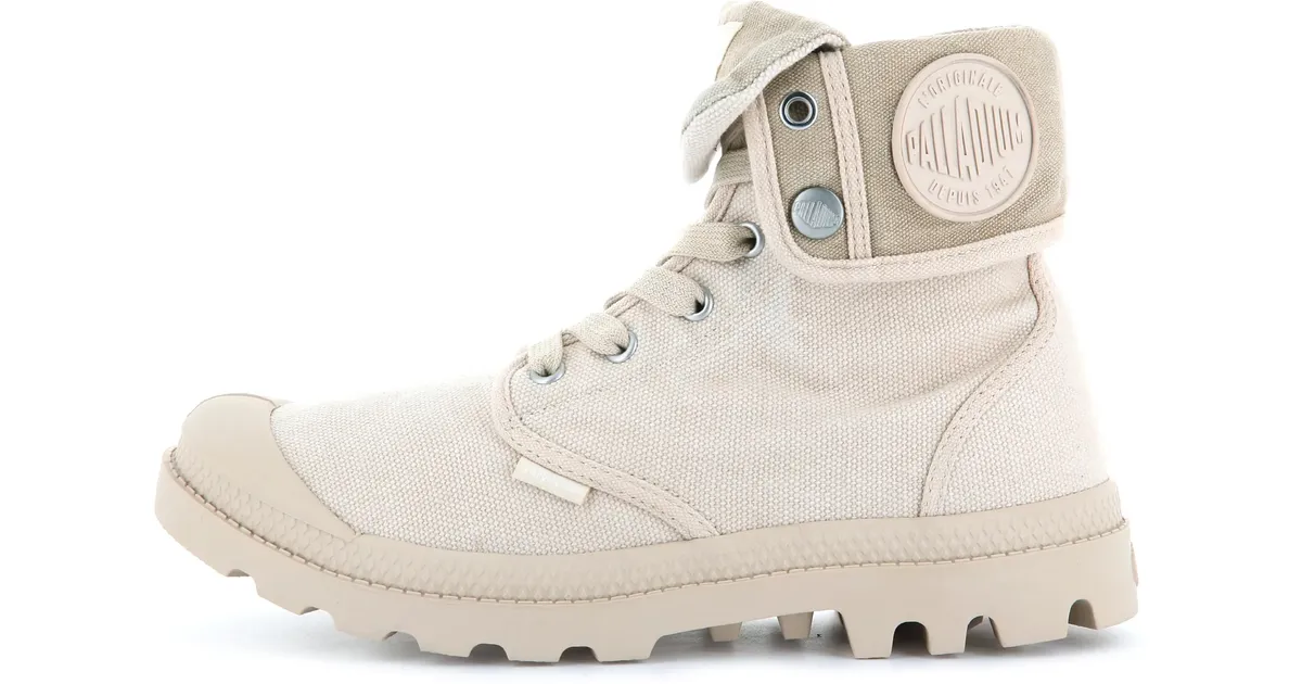 Palladium Baggy Canvas Boot voor heren, Damp/Metaal, 41.5 EU