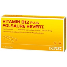 Bild von Vitamin B12 plus Folsäure Ampullen 10 St.