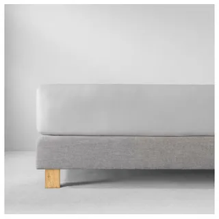 Estella Spannbettlaken Zwirnjersey 6900 140 x 200 - 160 x 220 cm silber