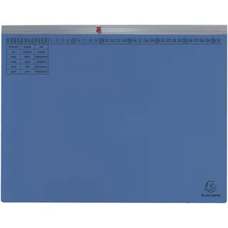 Exacompta 370107B Hängeordner Karton blau 1 Stück(e)