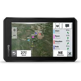 Garmin Tread – robustes GPS-Offroad-Navigationsgerät für Motorrad, Quads, Side-by-Sides, ATV. Helles 5,5” HD-Touchdisplay, vorinstallierte TOPO-Karten, Group Ride Tracking und bis zu 6 h Akkulaufzeit