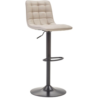 Livetastic Barhocker , Schwarz, Cappuccino , Metall, Textil , Füllung: Schaumstoff , Drehteller , 42x109.5x52 cm , Sitzfläche 360° drehbar , Esszimmer, Stühle, Hocker