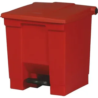 Rubbermaid - Step-On Classic Container 30 Liter - Polyethylene   - Rot - Rot