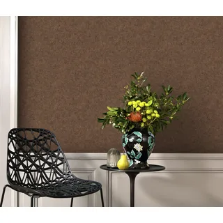 Vliestapete FASHION FOR WALLS "Spectrum", braun (bronze), B:0,53m L:10,05m, Holzwerkstoff, Vlies, Tapeten, Vliestapete, Phthalate frei